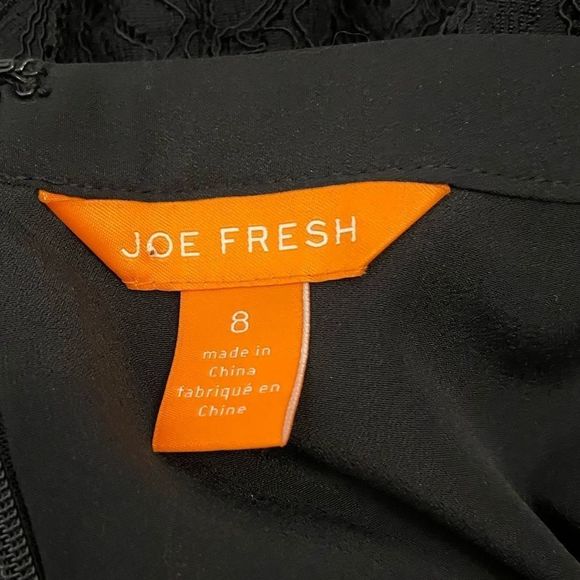 Joe Fresh Black Lace Mini Skirt - Picture 7 of 8